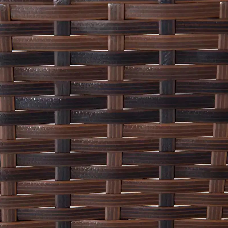 Outsunny Outdoor Wicker Rocking Chair, Patio PE Rattan Recliner Rocker Chair with Soft Cushion, for Garden Backyard Porch