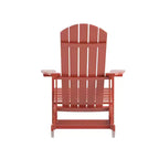 Flash Furniture Savannah All-Weather Poly Resin Wood Adirondack Rocking Chair with Rust Resistant Stainless Steel Hardware