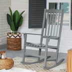 Set di 2 sedie a dondolo da portico Sonoma Lane Southlake in legno di mogano