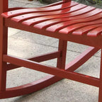 Set di 2 sedie a dondolo da portico Sonoma Lane Southlake in legno di mogano