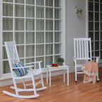 Set di 2 sedie a dondolo da portico Sonoma Lane Southlake in legno di mogano