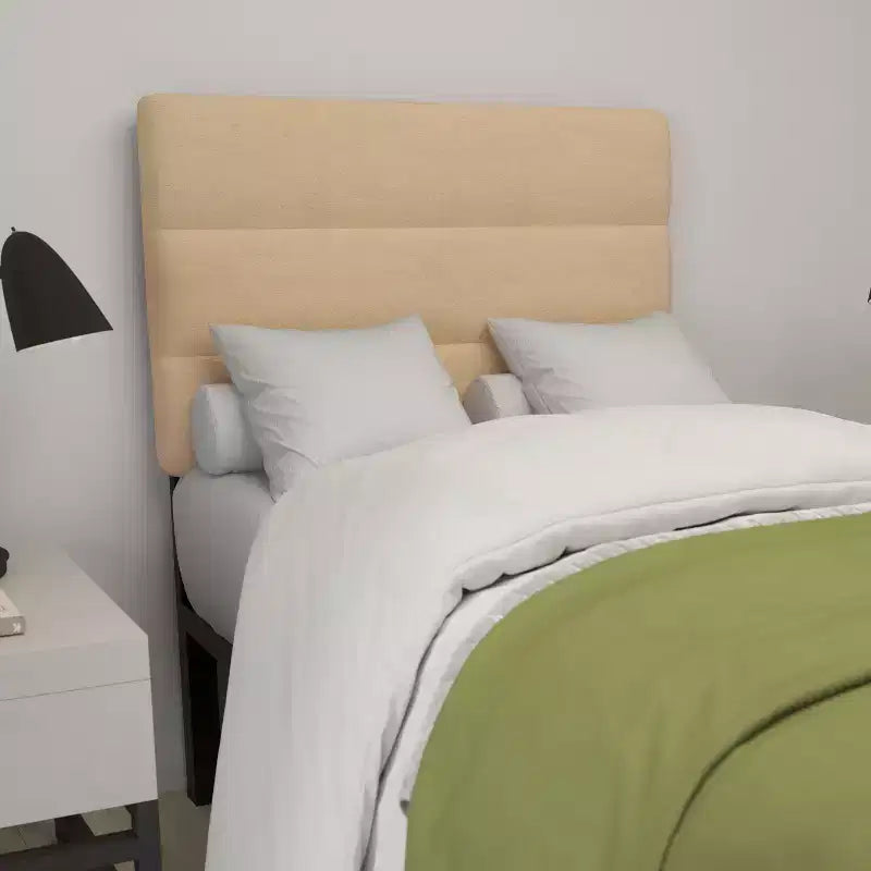 Merrick Lane Headboard with Tufted Upholstery and Powder Coated Metal Frame