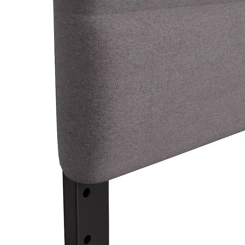Merrick Lane Headboard with Tufted Upholstery and Powder Coated Metal Frame