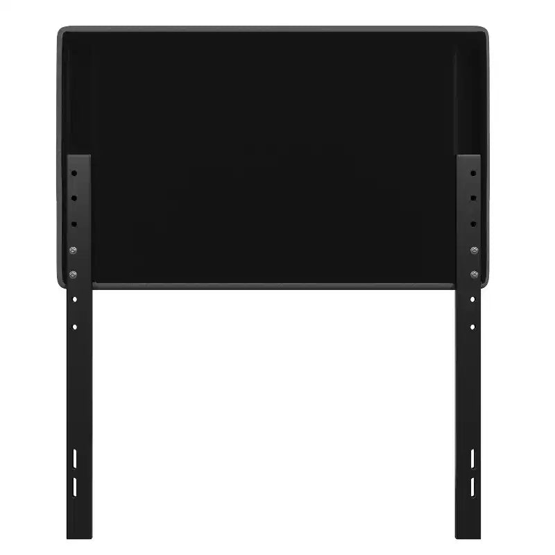 Merrick Lane Headboard with Tufted Upholstery and Powder Coated Metal Frame