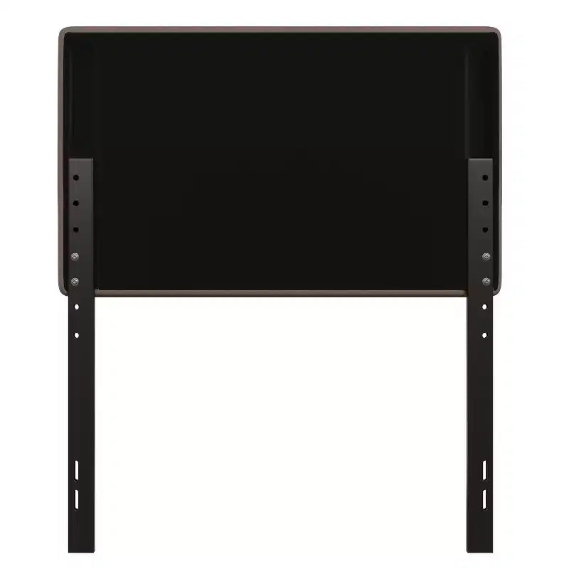 Merrick Lane Headboard with Tufted Upholstery and Powder Coated Metal Frame