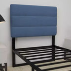 Merrick Lane Headboard with Tufted Upholstery and Powder Coated Metal Frame