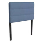 Merrick Lane Headboard with Tufted Upholstery and Powder Coated Metal Frame