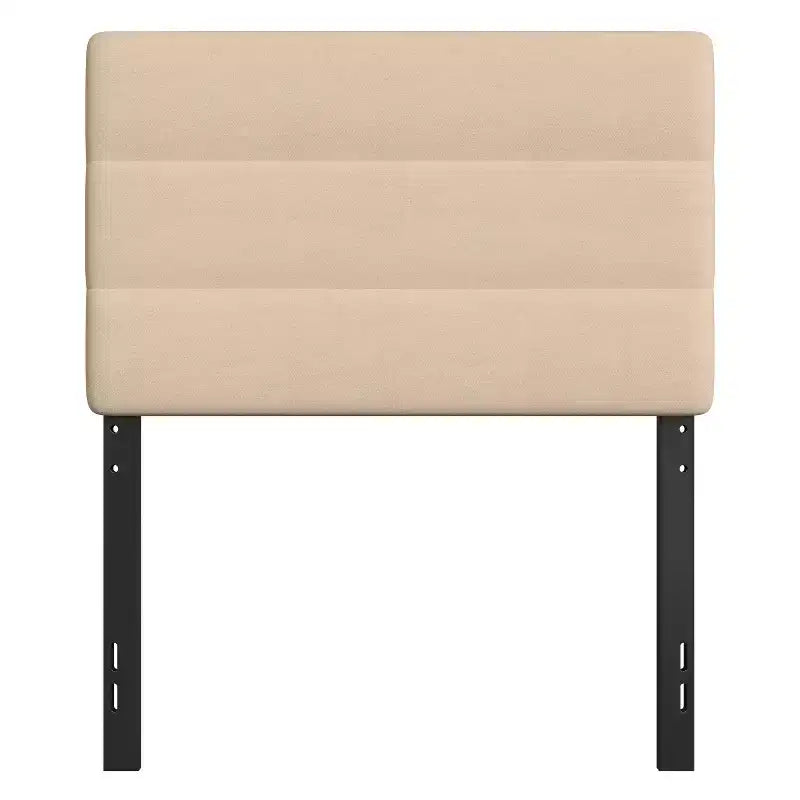 Flash Furniture Paxton Channel Stitched Upholstered Headboard, Adjustable Height from 44.5 to 57.25