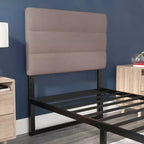 Flash Furniture Paxton Channel Stitched Upholstered Headboard, Adjustable Height from 44.5 to 57.25