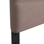 Flash Furniture Paxton Channel Stitched Upholstered Headboard, Adjustable Height from 44.5 to 57.25