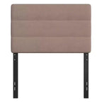 Flash Furniture Paxton Channel Stitched Upholstered Headboard, Adjustable Height from 44.5 to 57.25