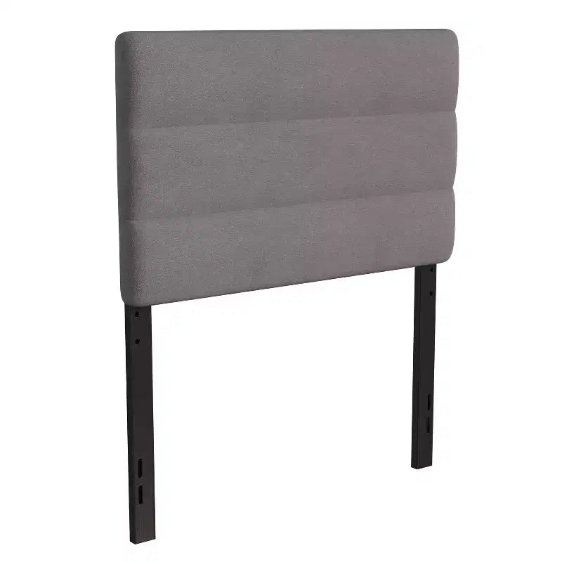 Flash Furniture Paxton Testiera Imbottita con Cuciture a Canale, Altezza Regolabile da 44,5 a 57,25