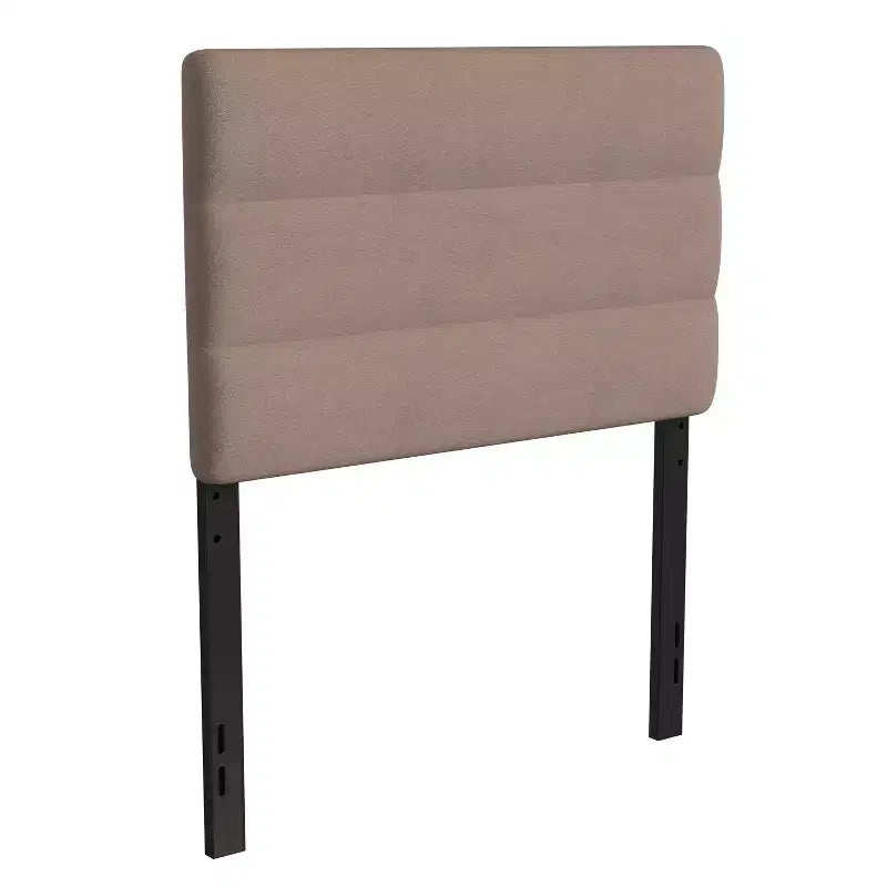 Flash Furniture Paxton Testiera Imbottita con Cuciture a Canale, Altezza Regolabile da 44,5 a 57,25