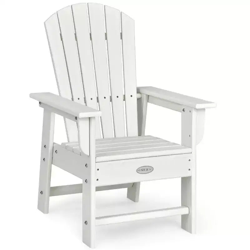 Costway Set of 2 Kids Patio Adirondack Chair Armchair Weather Resistance Outdoor Chair