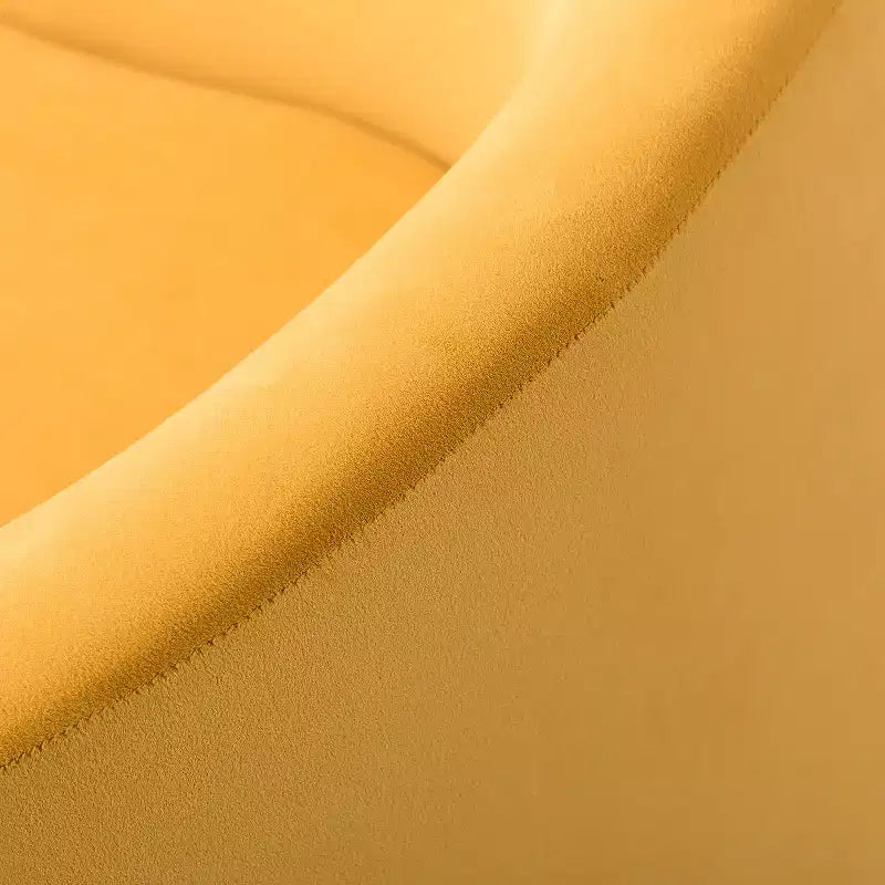 Poltrona Girevole Comoda Amarante in Velluto per Camera da Letto con Base in Metallo | Karat Home-TEAL