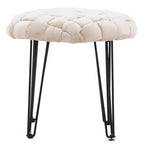 Sgabello Ottomano Rotondo Mylie - Linon