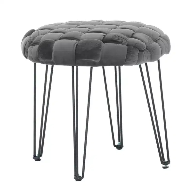 Sgabello Ottomano Rotondo Mylie - Linon