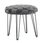 Sgabello Ottomano Rotondo Mylie - Linon