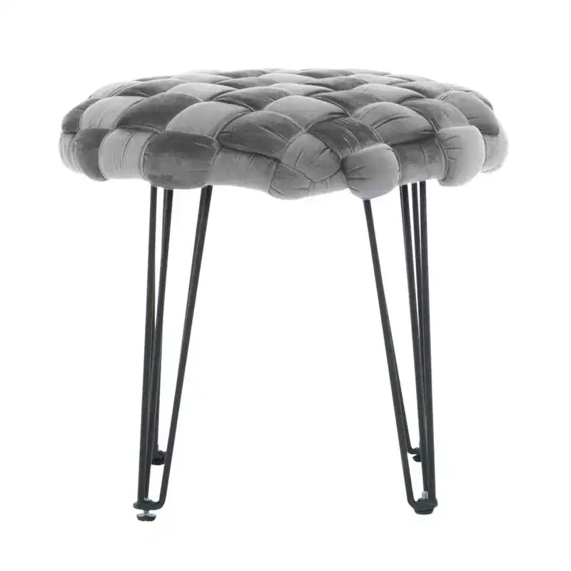 Sgabello Ottomano Rotondo Mylie - Linon