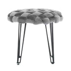 Sgabello Ottomano Rotondo Mylie - Linon