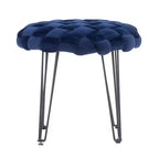 Sgabello Ottomano Rotondo Mylie - Linon