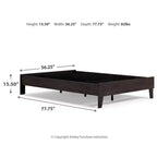 Letto a piattaforma Piperton - Signature Design by Ashley