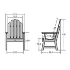 Sedia da giardino Westport - highwood
