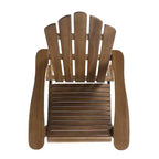 2pk Hazel Outdoor Acacia Wood Foldable Adirondack Chairs - Christopher Knight Home