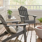 2pk Hazel Outdoor Acacia Wood Foldable Adirondack Chairs - Christopher Knight Home