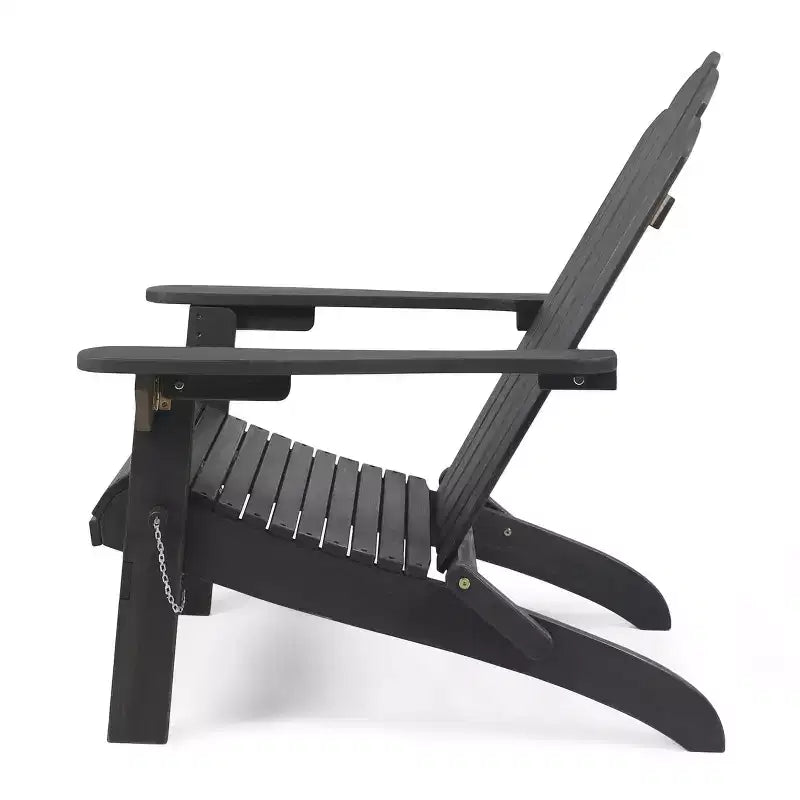 2pk Hazel Outdoor Acacia Wood Foldable Adirondack Chairs - Christopher Knight Home