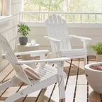 2pk Hazel Outdoor Acacia Wood Foldable Adirondack Chairs - Christopher Knight Home