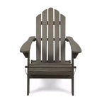 2pk Hazel Outdoor Acacia Wood Foldable Adirondack Chairs - Christopher Knight Home