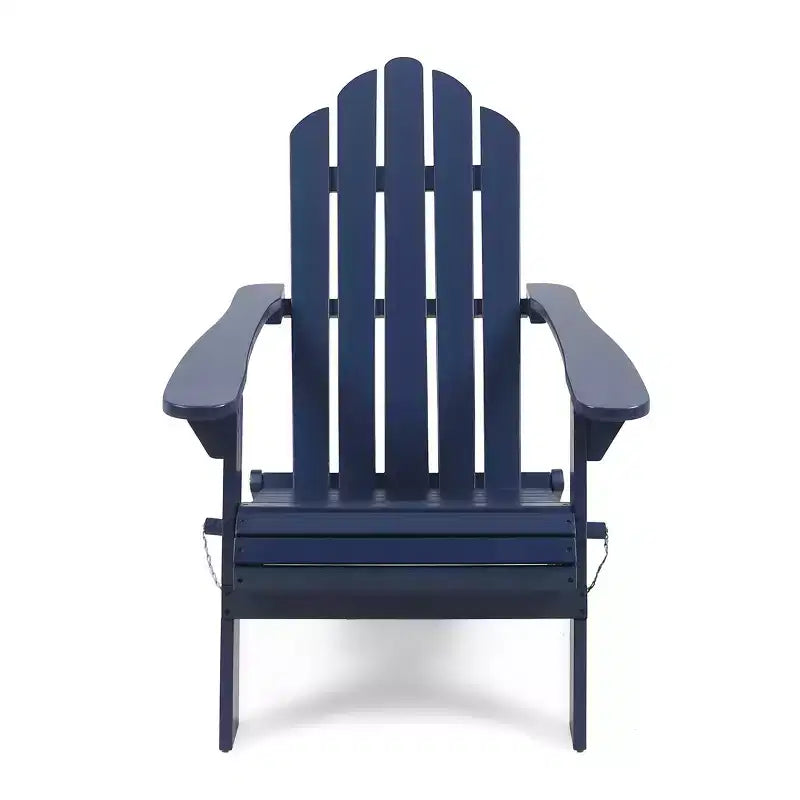 2pk Hazel Outdoor Acacia Wood Foldable Adirondack Chairs - Christopher Knight Home