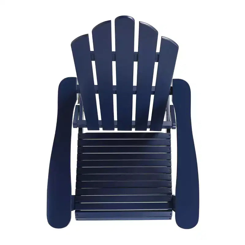 2pk Hazel Outdoor Acacia Wood Foldable Adirondack Chairs - Christopher Knight Home