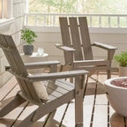 2 sedie pieghevoli Adirondack da esterno in legno di acacia Zuma, confezione da 2 - Christopher Knight Home