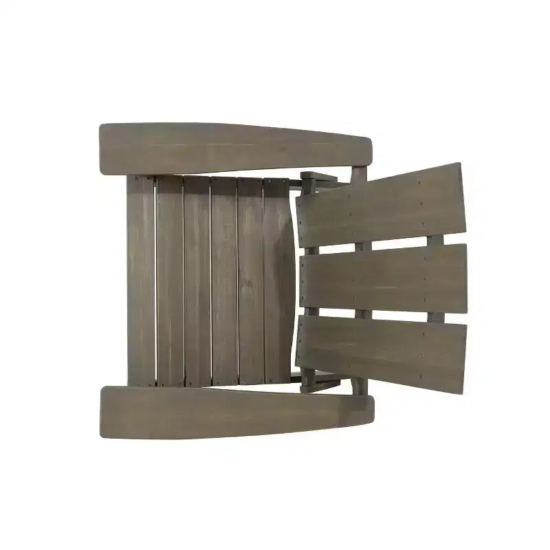 Sedia Adirondack Pieghevole da Esterno in Legno di Acacia Zuma - Christopher Knight Home