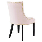 Set of 2 Marquis Performance Velvet Dining Chairs - Modway