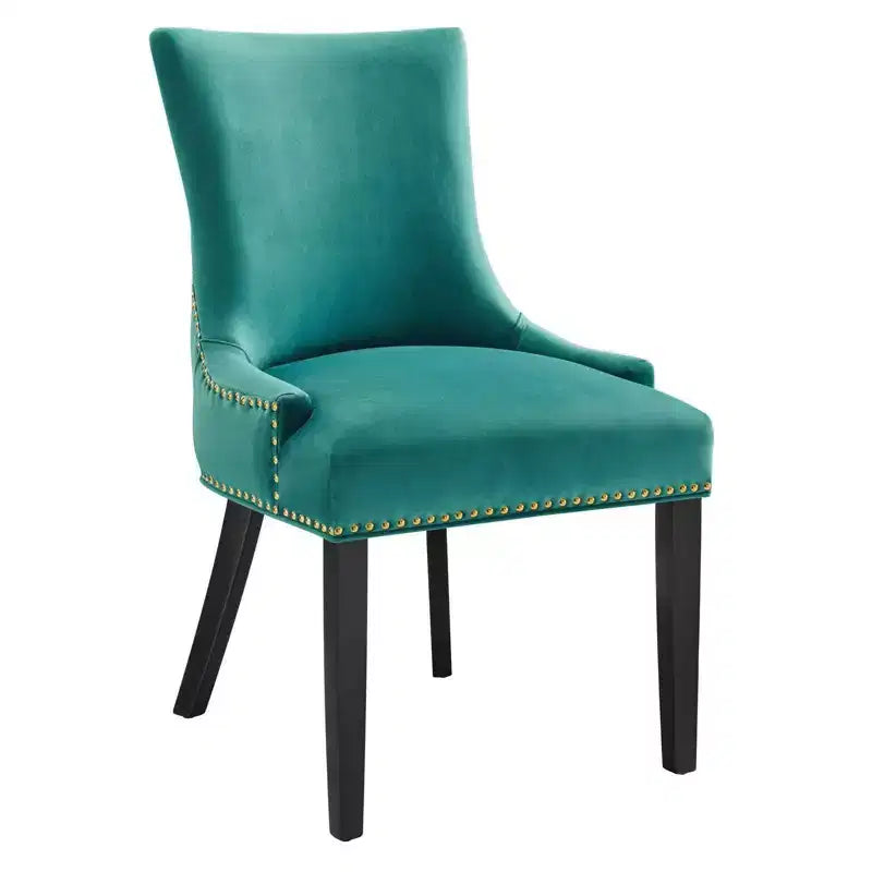 Set of 2 Marquis Performance Velvet Dining Chairs - Modway