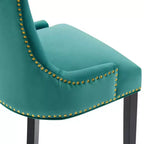 Set of 2 Marquis Performance Velvet Dining Chairs - Modway