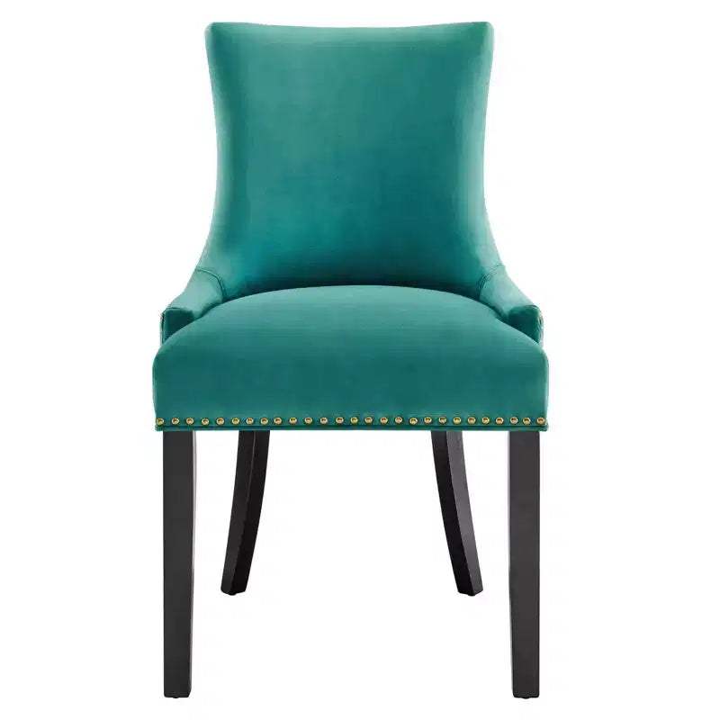 Set of 2 Marquis Performance Velvet Dining Chairs - Modway
