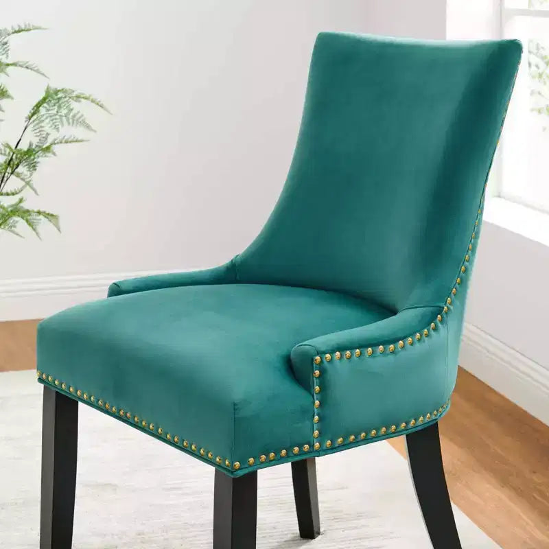 Set of 2 Marquis Performance Velvet Dining Chairs - Modway