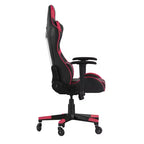 Flash Furniture X20 Gaming Chair Racing Office Computer PC Adjustable Chair with Reclining Back and Transparent Roller Wheels