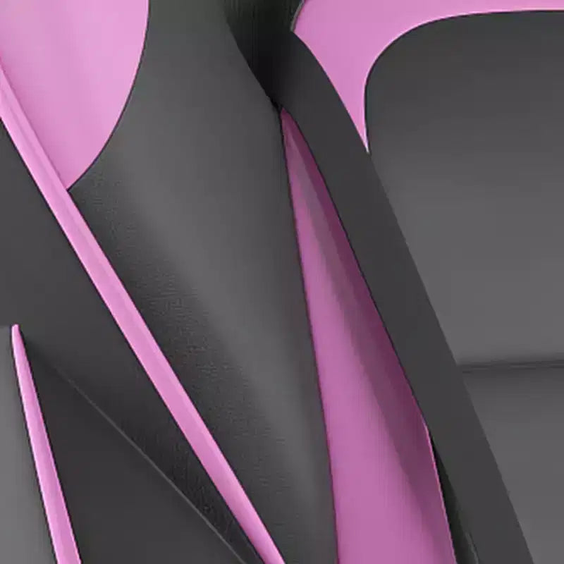 Flash Furniture X40 Gaming Chair Racing Computer Chair with Fully Reclining Back/Arms and Transparent Roller Wheels, Slide-Out Footrest