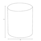 Skyline Furniture Pouf Imbottito Ledger