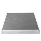 Metal Smart BoxSpring Mattress Base with Quick Assembly Gray - Zinus
