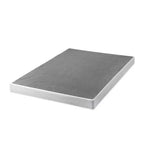 Metal Smart BoxSpring Mattress Base with Quick Assembly Gray - Zinus