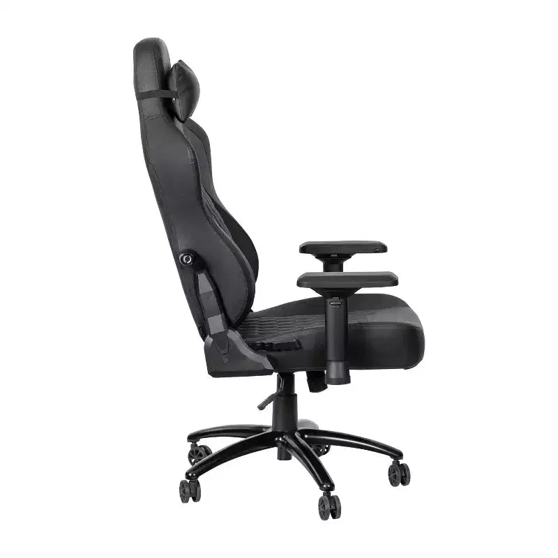 Sedia da Gaming Ergonomica con Schienale Alto Regolabile Flash Furniture Falco con Braccioli 4D, Cuscino Poggiatesta e Supporto Lombare Regolabile