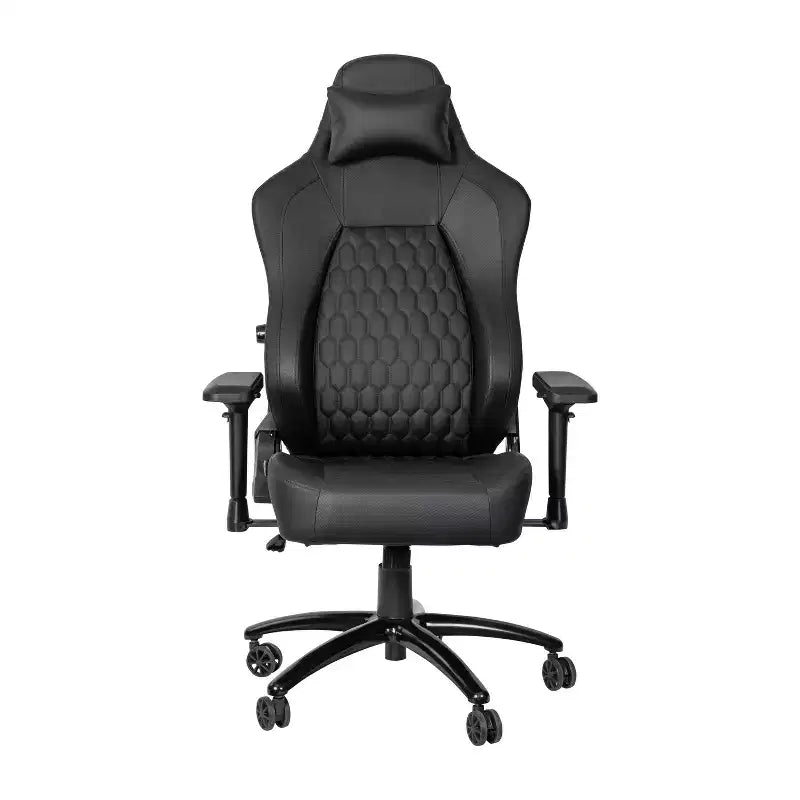 Sedia da Gaming Ergonomica con Schienale Alto Regolabile Flash Furniture Falco con Braccioli 4D, Cuscino Poggiatesta e Supporto Lombare Regolabile
