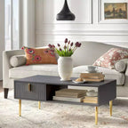 Tabaria Contemporary Coffee Table with Drawer - Lifestorey