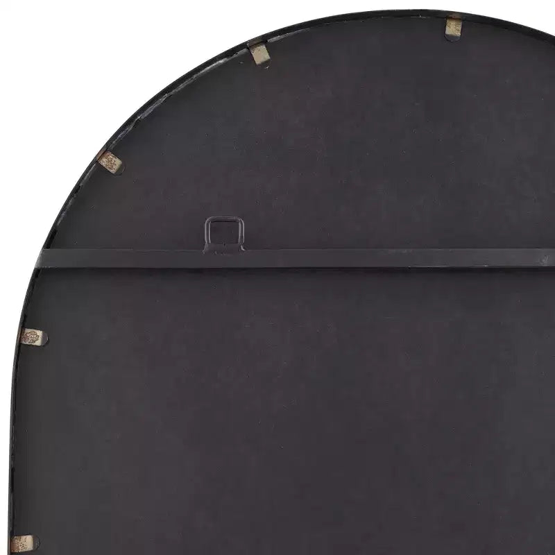 Specchio Decorativo da Parete Uttermost Rapido Ovale per Vanity con Cornice in Ferro Nero Opaco Moderno 24 Largo per Bagno Camera da Letto Soggiorno Ufficio Casa Ingresso